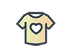 Custom Printed T Shirt Icon