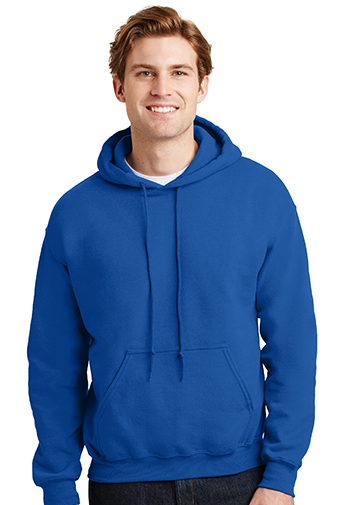 Gildan Dryblend blue hoodie