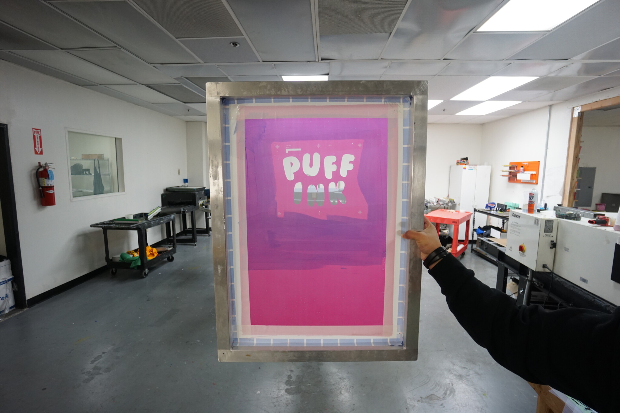 Puff Ink Screen