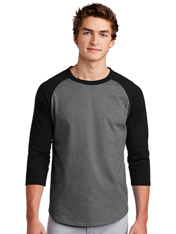 Sport Tek Colorblock Raglan Jersey Thumbnail