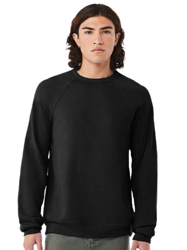 Bella Canvas Unisex Sponge Fleece Raglan Sweatshirt Thumbnail